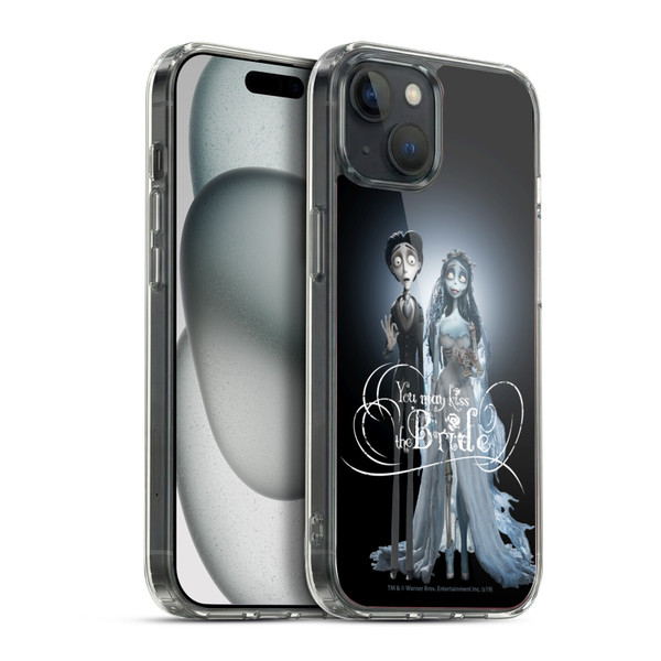 Corpse Bride Key Art Victor And Emily Soft Gel Case for Apple iPhone 15 Plus & MagSafe