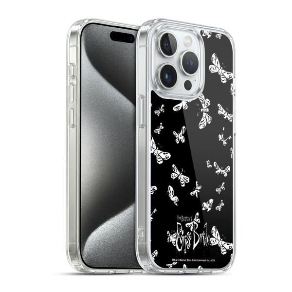 Corpse Bride Key Art Moth Soft Gel Case for Apple iPhone 15 Pro & MagSafe