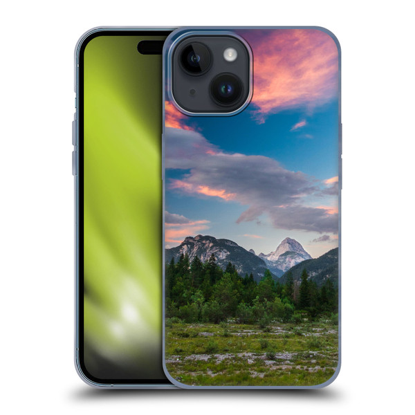 Patrik Lovrin Magical Sunsets Amazing Clouds Over Mountain Soft Gel Case for Apple iPhone 15