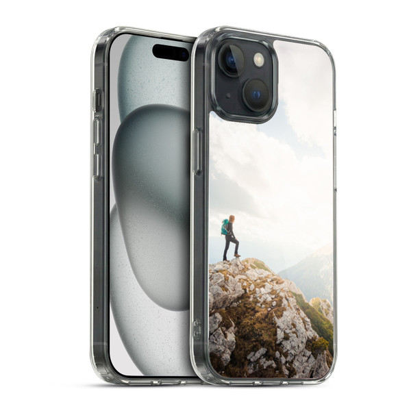 Patrik Lovrin Wanderlust Mountain Wanderer Soft Gel Case for Apple iPhone 15 & MagSafe