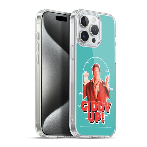 Seinfeld Graphics Giddy Up! Soft Gel Case for Apple iPhone 15 Pro Max & MagSafe