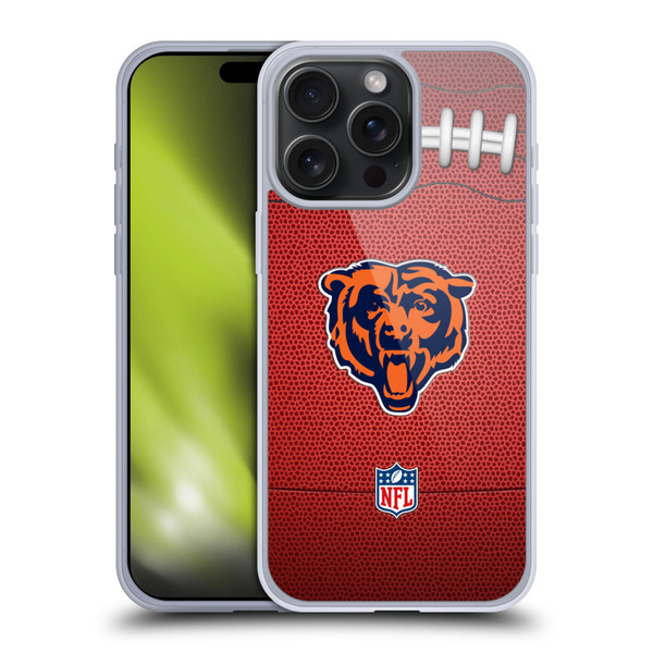 NFL Chicago Bears Graphics Football Soft Gel Case for Apple iPhone 15 Pro Max NFL Chicago Bears Graphics Football Soft Gel Case for Apple iPhone 15 Pro Max
