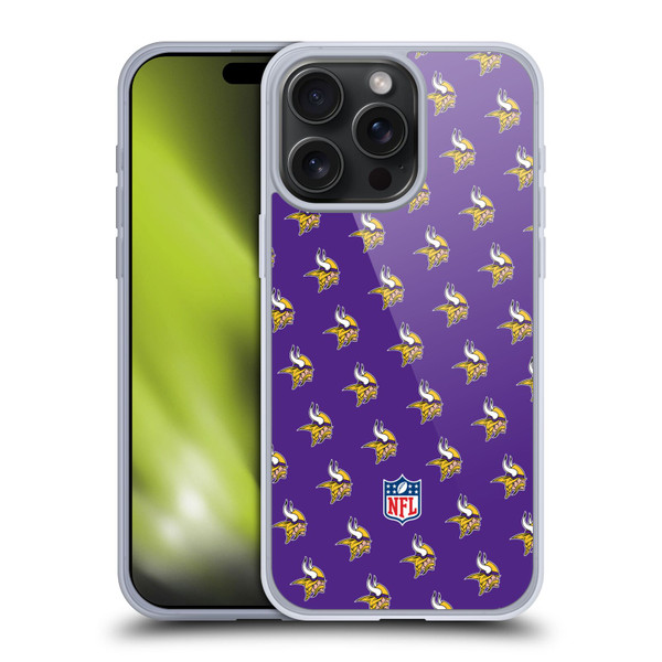 NFL Minnesota Vikings Artwork Patterns Soft Gel Case for Apple iPhone 15 Pro Max NFL Minnesota Vikings Artwork Patterns Soft Gel Case for Apple iPhone 15 Pro Max