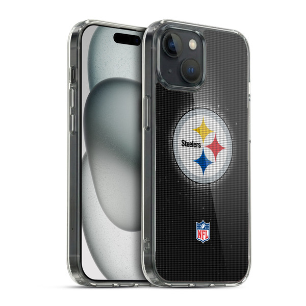 NFL Pittsburgh Steelers Artwork LED Soft Gel Case for Apple iPhone 15 & MagSafe