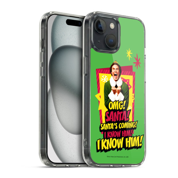 Elf Movie Graphics 1 Buddy Soft Gel Case for Apple iPhone 15 & MagSafe