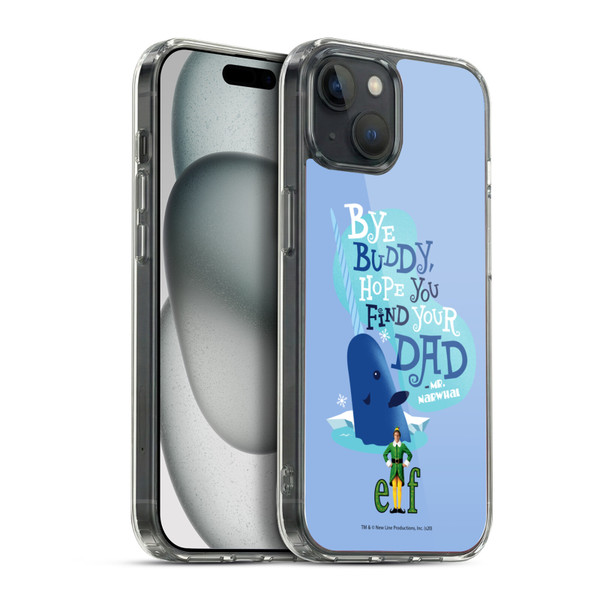 Elf Movie Graphics 1 Narwhal Soft Gel Case for Apple iPhone 15 Plus & MagSafe