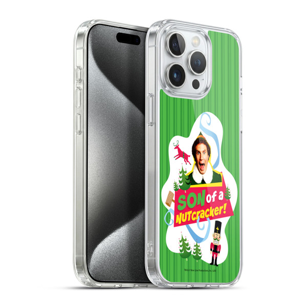 Elf Movie Graphics 1 Nutcracker Soft Gel Case for Apple iPhone 15 Pro Max & MagSafe