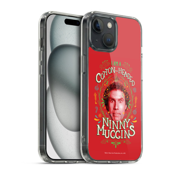 Elf Movie Graphics 2 Ninny Muggins Soft Gel Case for Apple iPhone 15 & MagSafe