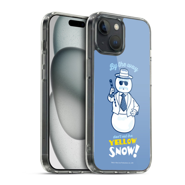 Elf Movie Graphics 2 Snowman Soft Gel Case for Apple iPhone 15 & MagSafe