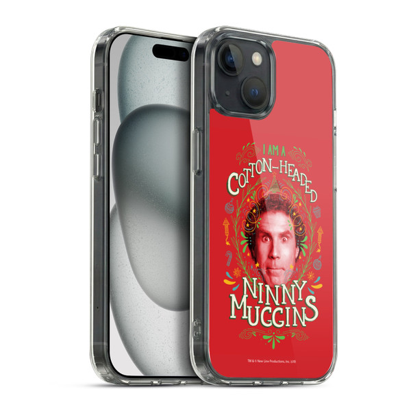 Elf Movie Graphics 2 Ninny Muggins Soft Gel Case for Apple iPhone 15 Plus & MagSafe