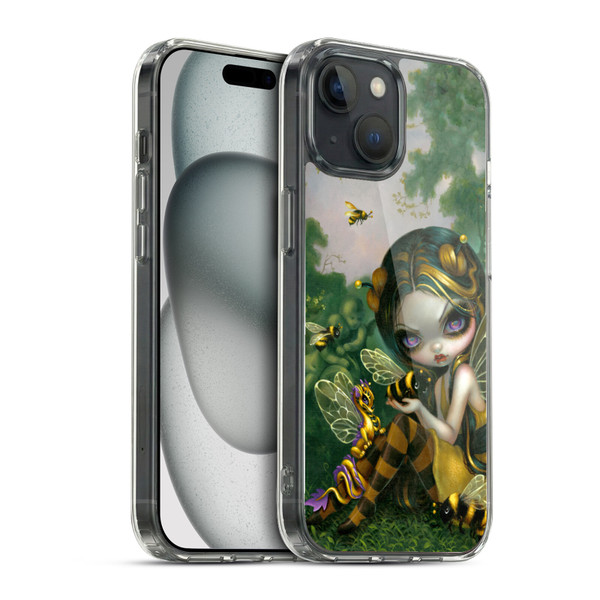 Strangeling Dragon Bee Fairy Soft Gel Case for Apple iPhone 15 & MagSafe