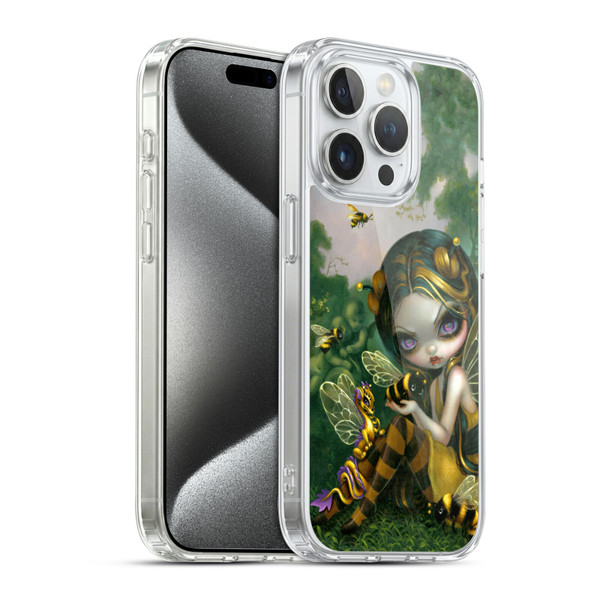 Strangeling Dragon Bee Fairy Soft Gel Case for Apple iPhone 15 Pro & MagSafe