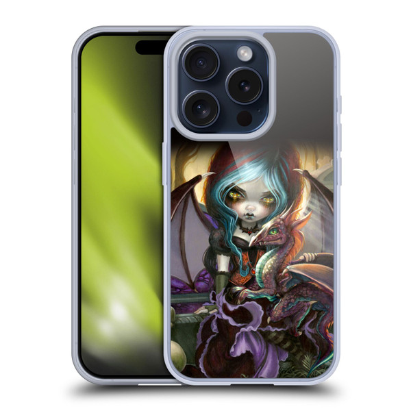 Strangeling Dragon Vampire Fairy Soft Gel Case for Apple iPhone 15 Pro