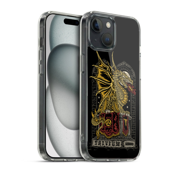 Trivium Graphics Big Dragon Soft Gel Case for Apple iPhone 15 & MagSafe