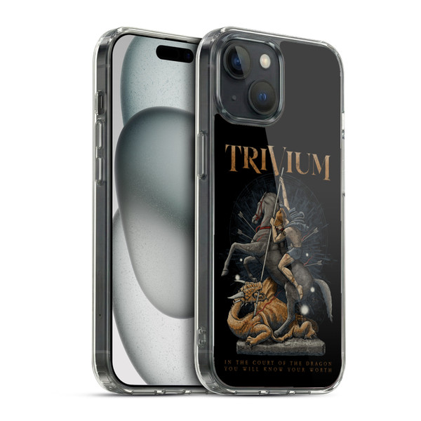 Trivium Graphics Dragon Slayer Soft Gel Case for Apple iPhone 15 & MagSafe