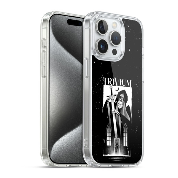 Trivium Graphics Skeleton Sword Soft Gel Case for Apple iPhone 15 Pro & MagSafe