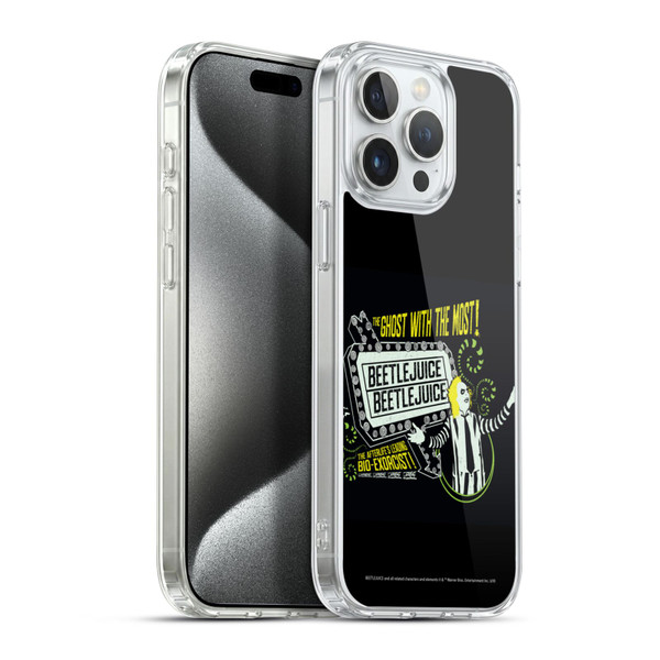 Beetlejuice Graphics Betelgeuse Soft Gel Case for Apple iPhone 15 Pro Max & MagSafe
