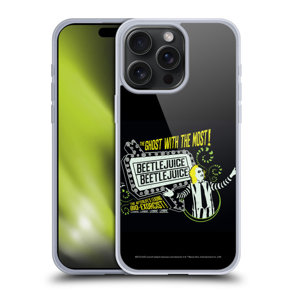 Beetlejuice Graphics Betelgeuse Soft Gel Case for Apple iPhone 15 Pro Max