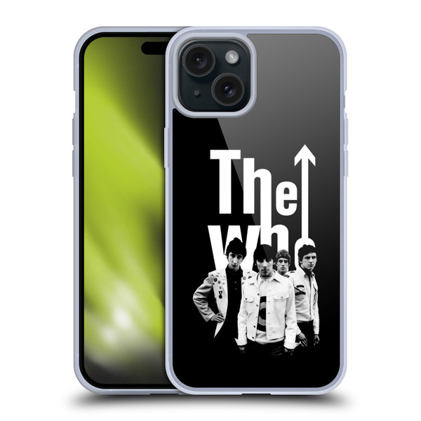 The Who Band Art 64 Elvis Art Soft Gel Case for Apple iPhone 15 Plus