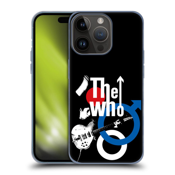 The Who Band Art Maximum R&B Soft Gel Case for Apple iPhone 15 Pro