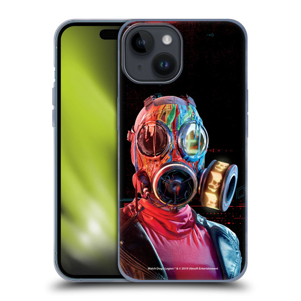 Watch Dogs Legion Key Art Alpha2zero Soft Gel Case for Apple iPhone 15