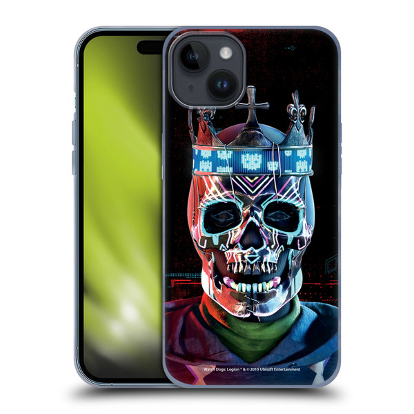 Watch Dogs Legion Key Art Ded Sec Soft Gel Case for Apple iPhone 15 Plus