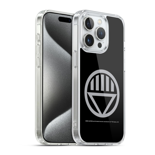Green Lantern DC Comics Lantern Corps Black Soft Gel Case for Apple iPhone 15 Pro & MagSafe