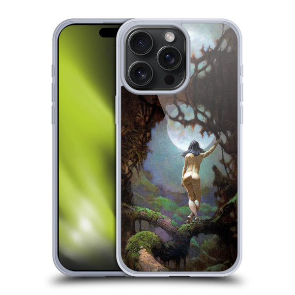 Frank Frazetta Fantasy Moons Rapture Soft Gel Case for Apple iPhone 15 Pro Max