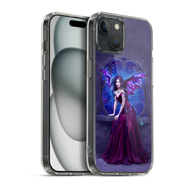 Rachel Anderson Fairies Andromeda Soft Gel Case for Apple iPhone 15 Plus & MagSafe