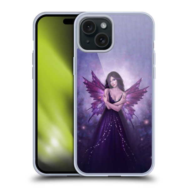 Rachel Anderson Fairies Mirabella Soft Gel Case for Apple iPhone 15 Plus