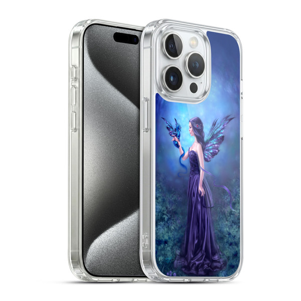 Rachel Anderson Fairies Iridescent Soft Gel Case for Apple iPhone 15 Pro & MagSafe