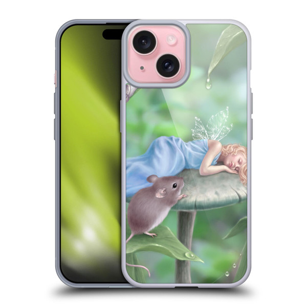 Rachel Anderson Pixies Sweet Dreams Soft Gel Case for Apple iPhone 15