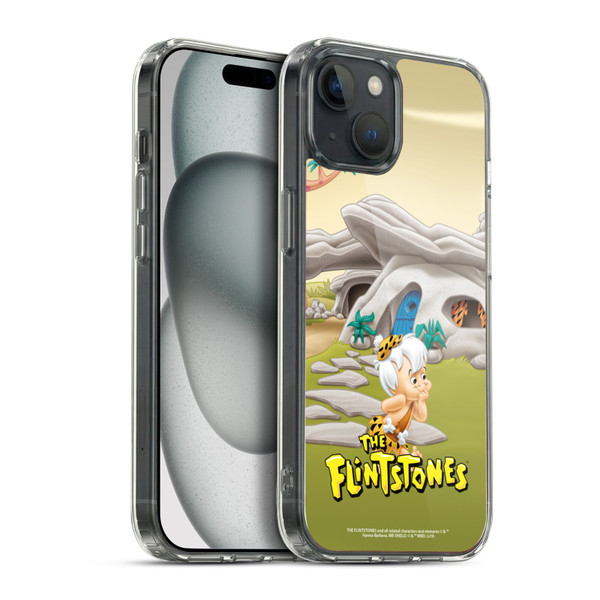 The Flintstones Characters Bambam Rubble Soft Gel Case for Apple iPhone 15 Plus & MagSafe