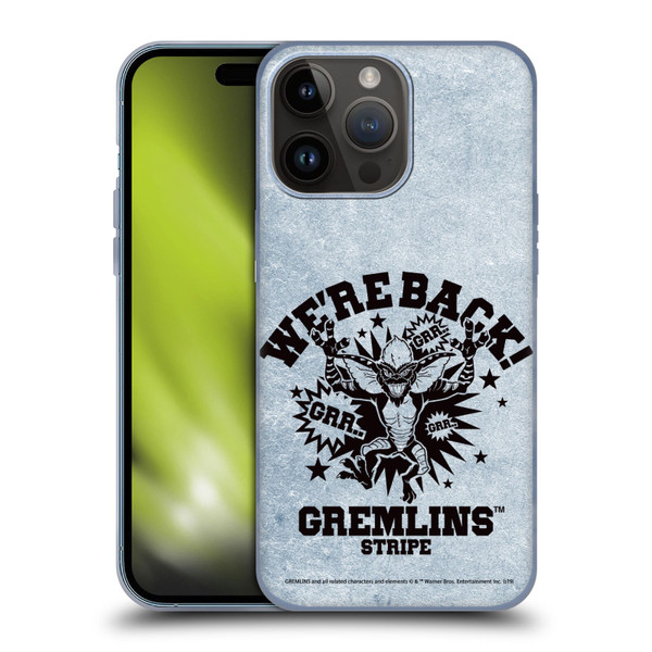 Gremlins Graphics Distressed Look Soft Gel Case for Apple iPhone 15 Pro Max