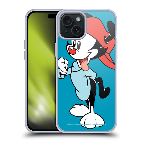 Animaniacs Graphics Wakko Soft Gel Case for Apple iPhone 15 Plus
