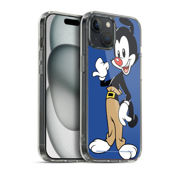 Animaniacs Graphics Yakko Soft Gel Case for Apple iPhone 15 Plus & MagSafe
