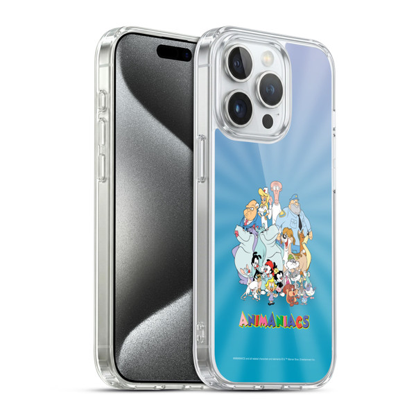 Animaniacs Graphics Group Soft Gel Case for Apple iPhone 15 Pro & MagSafe