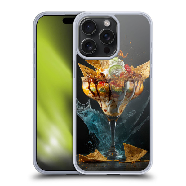 Spacescapes Cocktails Nacho Martini Soft Gel Case for Apple iPhone 15 Pro Max