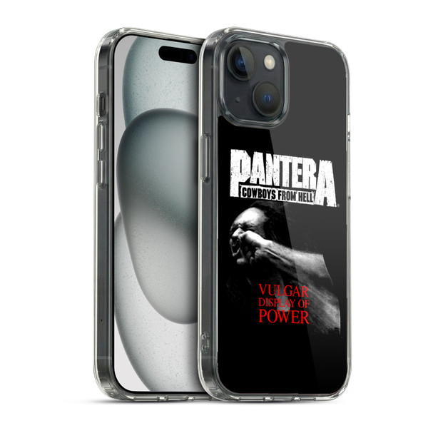 Pantera Art Vulgar Soft Gel Case for Apple iPhone 15 & MagSafe