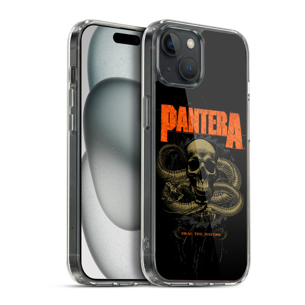 Pantera Art Drag The Waters Soft Gel Case for Apple iPhone 15 Plus & MagSafe