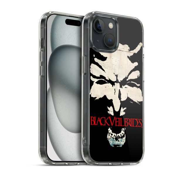 Black Veil Brides Band Art Devil Art Soft Gel Case for Apple iPhone 15 & MagSafe