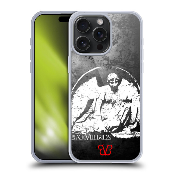 Black Veil Brides Band Art Angel Soft Gel Case for Apple iPhone 15 Pro Max