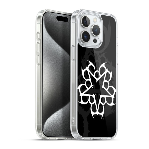 Black Veil Brides Band Art Logo Soft Gel Case for Apple iPhone 15 Pro Max & MagSafe