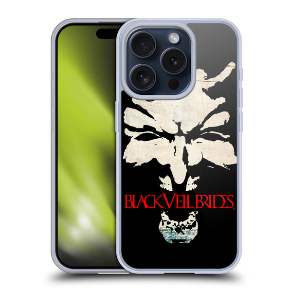 Black Veil Brides Band Art Devil Art Soft Gel Case for Apple iPhone 15 Pro