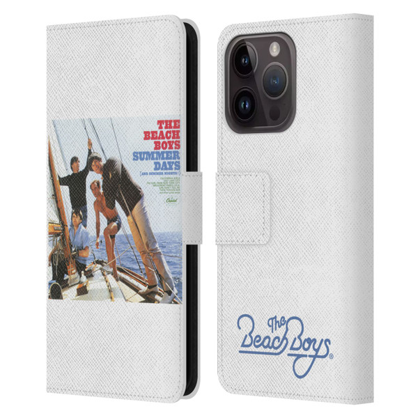 The Beach Boys Album Cover Art Summer Days and Nights Leather Book Wallet Case Cover For Apple iPhone 15 Pro