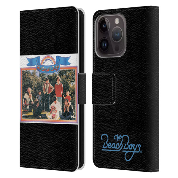 The Beach Boys Album Cover Art Sunflower Leather Book Wallet Case Cover For Apple iPhone 15 Pro