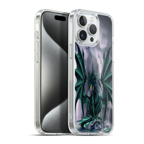 Ruth Thompson Dragons Jade Soft Gel Case for Apple iPhone 15 Pro Max & MagSafe