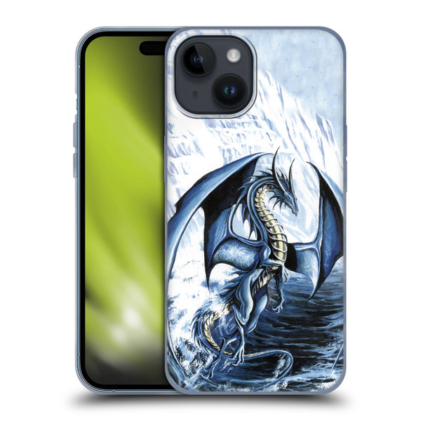 Ruth Thompson Dragons 2 Spirit of the Ice Soft Gel Case for Apple iPhone 15