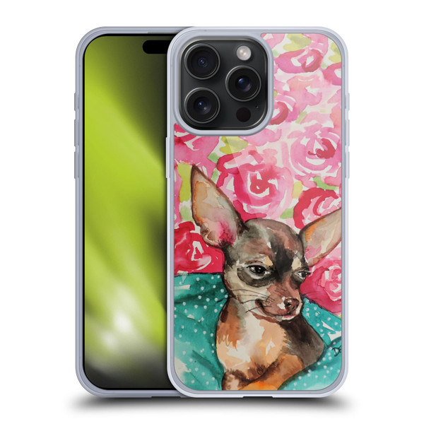 Sylvie Demers Nature Chihuahua Soft Gel Case for Apple iPhone 15 Pro Max