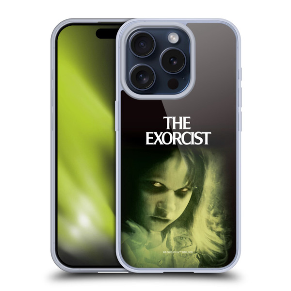 The Exorcist Graphics Poster Soft Gel Case for Apple iPhone 15 Pro